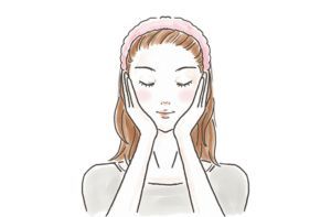 3.顔全体になじませます